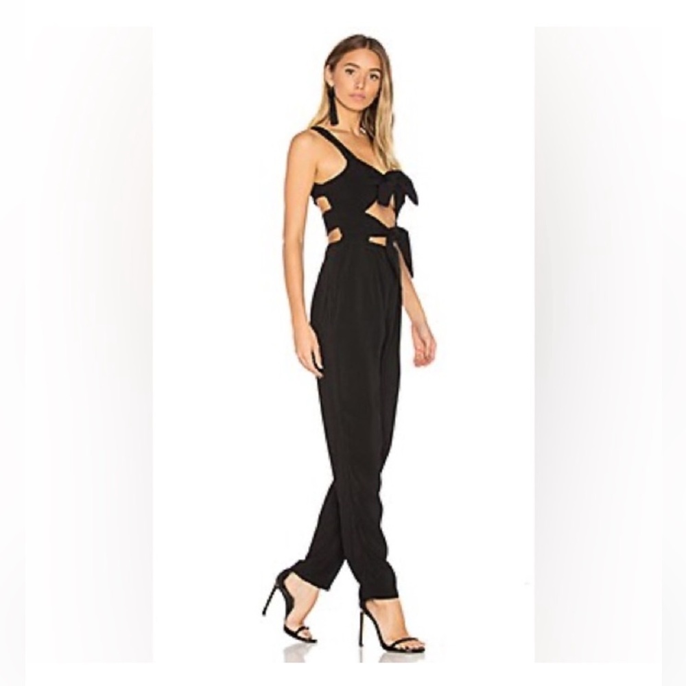 Asilio Three Chain Road Black Jumpsuit